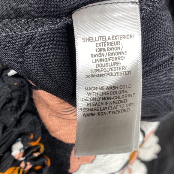 Ella Moon Floral Long Dress Boho Size Large - Picture 5 of 11